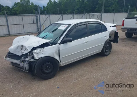 2004 Honda Civic Lx из США, поврежденный, VIN 2HGES165X4H553718